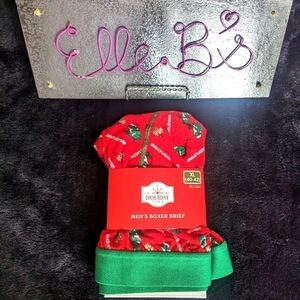 NWT Mens Boxer Brief Frog Pattern XL